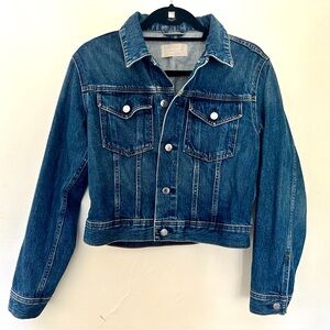 Everlane Cropped Denim Jacket